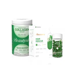 Beautywise Advanced Vegan Collagen Builder+ Dual Action Hair Rescue Keratin & Biotin-picture-30