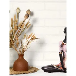 BECKON VENTURE Black & Pink Textured Figurine Showpiece-picture-31