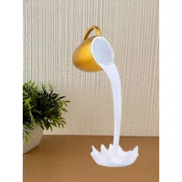 BECKON VENTURE Gold-Toned Floating Cup Showpiece-picture-28