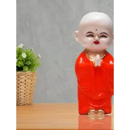 BECKON VENTURE White Buddha Figurine Showpiece-image-37