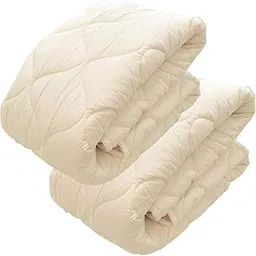 Bed Pad, Single, Set of 2, Washable, Teijin Mighty Top® II, ECO Use, Side Fabric: 100% Cotton, Made in Japan, Filling, Plush, Thickness: Approx. 0.8 inches (2 cm), Antibacterial, Odor Resistant, Dust-picture-18