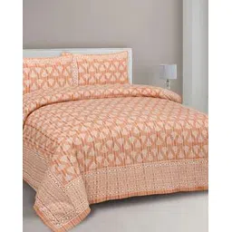 bedlinen Printed King-Size Bedsheet with Pillow Covers-picture-33