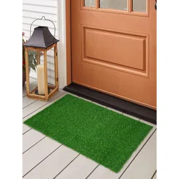 Bedspun Green Anti Skid Grass Doormats-picture-16