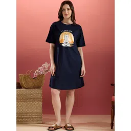 Bedtime story Printed Nightdress-picture-23