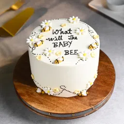 Bee Baby Shower Cake-picture-10