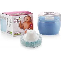 BeeBaby Premium Powder Puff With Container for Baby (Blue)-picture-25