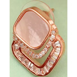 Beenth & Doneth Women Rose Gold Earrings-picture-39