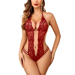Beera Women Halter Neck Baby Doll with High-Low-picture-31