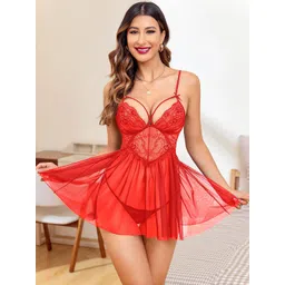 Beera Women Shoulder Straps Baby Doll-picture-15