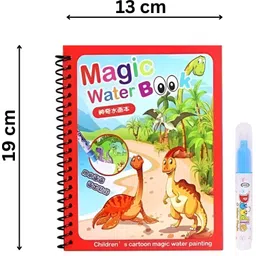 beeslanz Magic Water Book for Kids (Pack of 6)-Reusable Coloring Book for Kids 2-10 Years Sketch Pad image 4