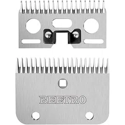 BEETRO 19 and 21 Teeth Horse Shears Replacement Blades, Professional Stainless Steel Clipper Blades for Horse Equine Goat Pony Cattle-picture-25