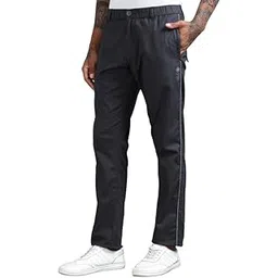 beevee Men’s Regular Fit Cotton Lycra Solid Pyjama | Button Closure | Lounge Wear-picture-49