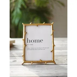 BEHOMA Gold-Toned Metal Table Photo Frame-picture-32