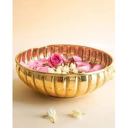 behoma Jasmine Glow Brass Bowl-picture-45