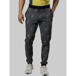 Being Human Black Cotton Regular Fit Printed Joggers-picture-27