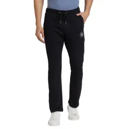 Being Human Black Cotton Regular Fit Printed Trackpants-picture-21