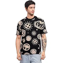 being human Black Crew Neck T-Shirt-picture-43