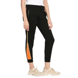 Being Human Black Mid Rise Joggers image 3
