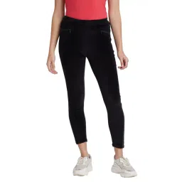 Being Human Black Mid Rise Leggings-picture-34