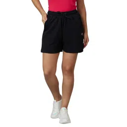 Being Human Black Mid Rise Shorts-picture-41