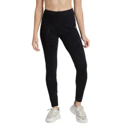 Being Human Black Printed Leggings-picture-23