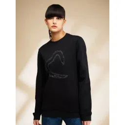 Being Human Black Printed Sweatshirt-picture-22