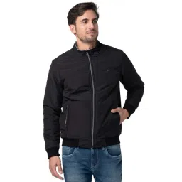 Being Human Black Regular Fit Jacket-picture-46