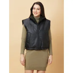 Being Human Black Regular Fit Jacket-picture-23