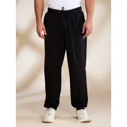 Being Human Black Regular Fit Joggers-picture-26