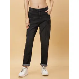 Being Human Black Regular Fit Mid Rise Jeans-picture-21