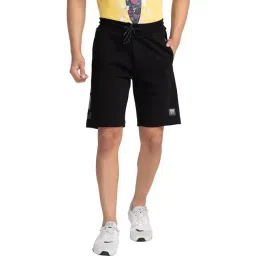 Being Human Black Regular Fit Shorts-picture-44