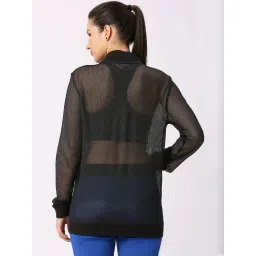 Being Human Black Regular Fit Sports Jacket image 2