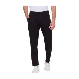 Being Human Black Regular Fit Trackpants image 1