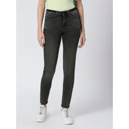 Being Human Black Skinny Fit Mid Rise Jeans-picture-15