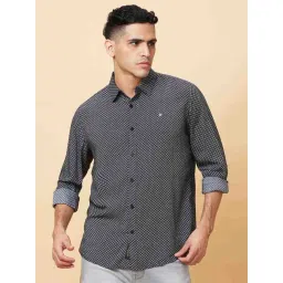 Being Human Black Slim Fit Printed Shirt-picture-29