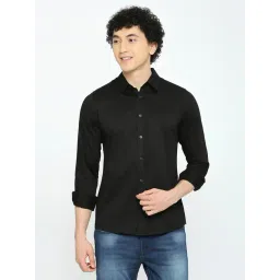 Being Human Black Slim Fit Shirt-picture-20