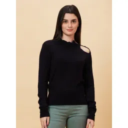 Being Human Black Slim Fit Sweater-picture-37