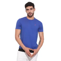 Being Human Blue Cotton Regular Fit T-Shirt-picture-37