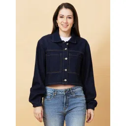 Being Human Blue Regular Fit Denim Jacket-picture-29