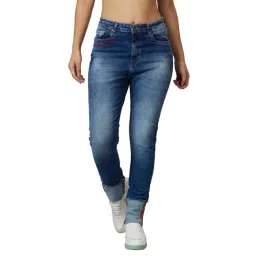 Being Human Blue Regular Fit Mid Rise Jeans-picture-28