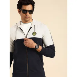 Being Human Colourblocked Pure Cotton Hooded Sweatshirt-picture-19