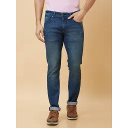 Being Human Dark Blue Slim Fit Jeans-picture-21