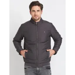 Being Human Dark Grey Regular Fit Jacket-picture-25