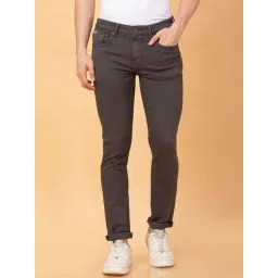 Being Human Dark Grey Slim Fit Jeans-picture-34
