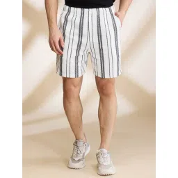 Being Human Dark Grey Slim Fit Shorts-picture-35