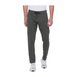 Being Human Dark Olive Regular Fit Trackpants-picture-37