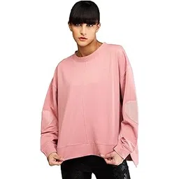 being human Dusty Pink Coloured Women Sweatshirts-picture-42