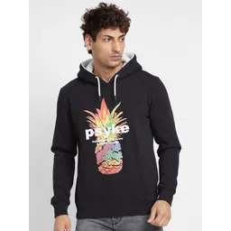 Being Human Graphic Printed Hooded Cotton Pullover-picture-38