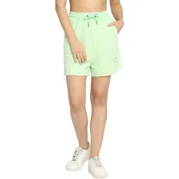 Being Human Green Regular Fit Shorts-picture-30