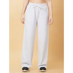 Being Human Grey Cotton Blend Regular Fit Mid Rise Trackpants-picture-28